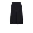 Black Wool Skirt