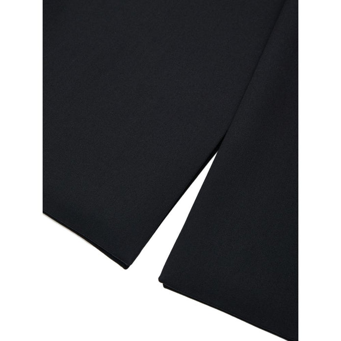 Black Wool Skirt