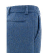 Blue Wool Short