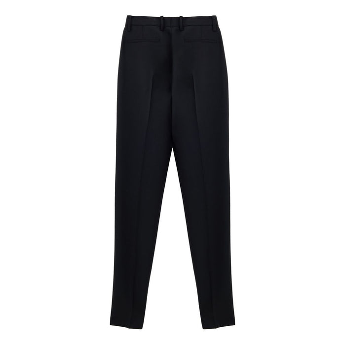 Black Wool Jeans Denim