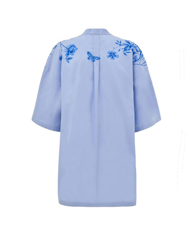Blue Cotton Shirt