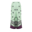 Green Silk Pant