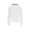 White Cotton Sweatshirt
