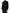 Black Cotton Logo Full Zip Men Bomber Jacket