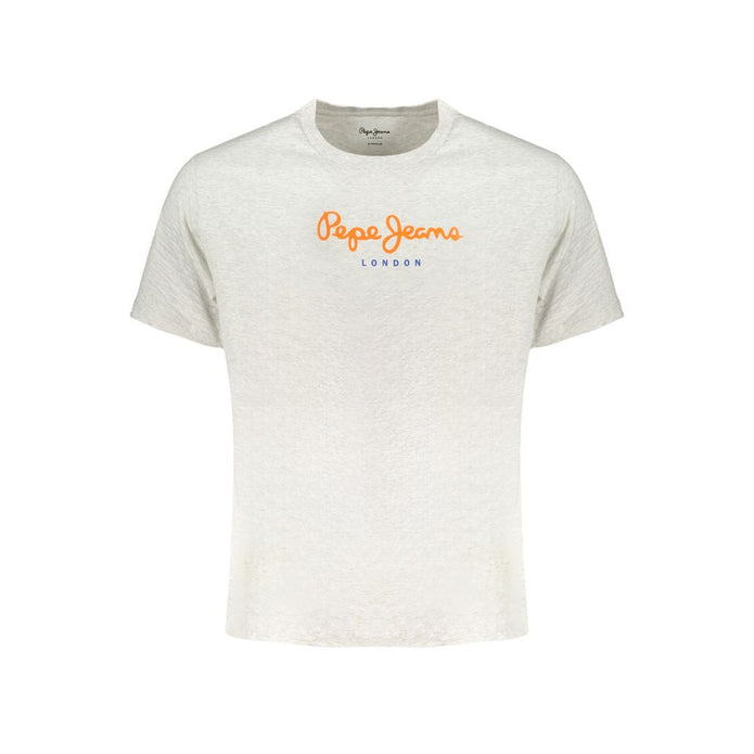Gray Cotton T-Shirt