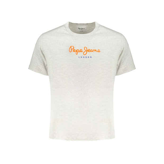 Gray Cotton T-Shirt