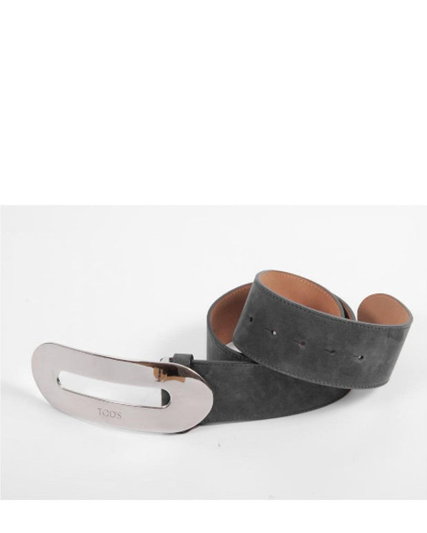 Beige Leather Belt