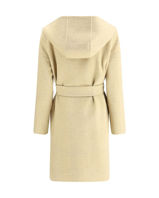 Reversible wool robe Coat