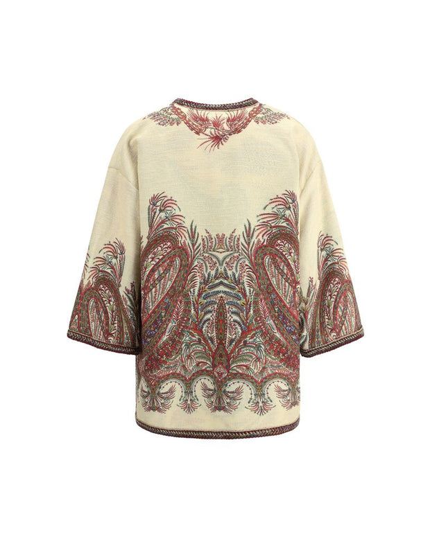 Paisley motif Kesa Jacket
