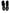 Black White Polyester Socks High Boots Shoes