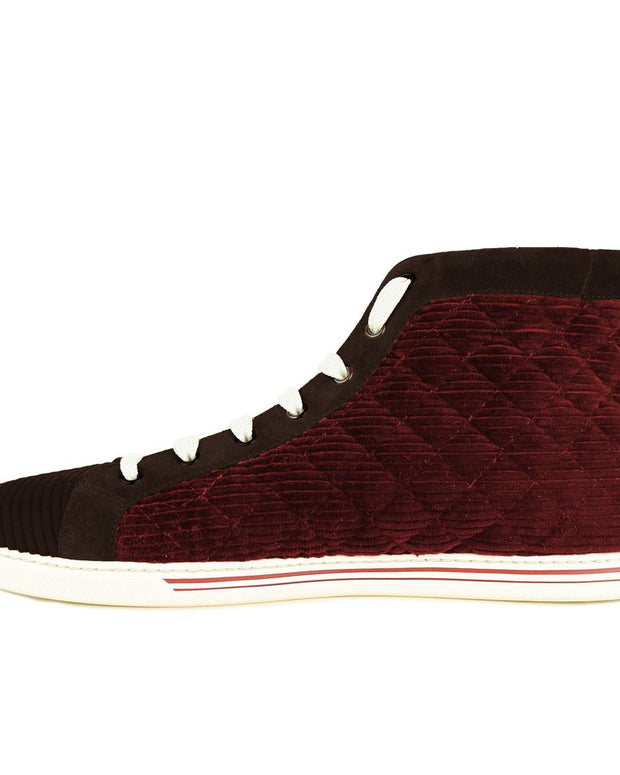 Red Calfskin Sneaker