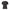 Black Cotton Women T-Shirt