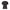 Black Cotton Women T-Shirt