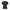 Black Cotton Women T-Shirt