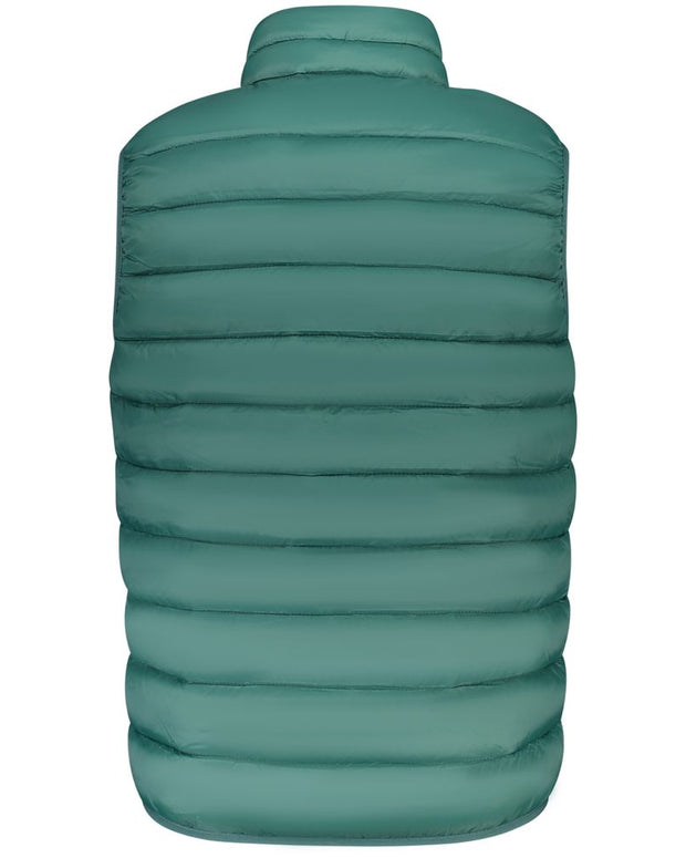 Green Polyamide Men Jacket