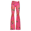 Multicolor Polyester Jeans & Pant