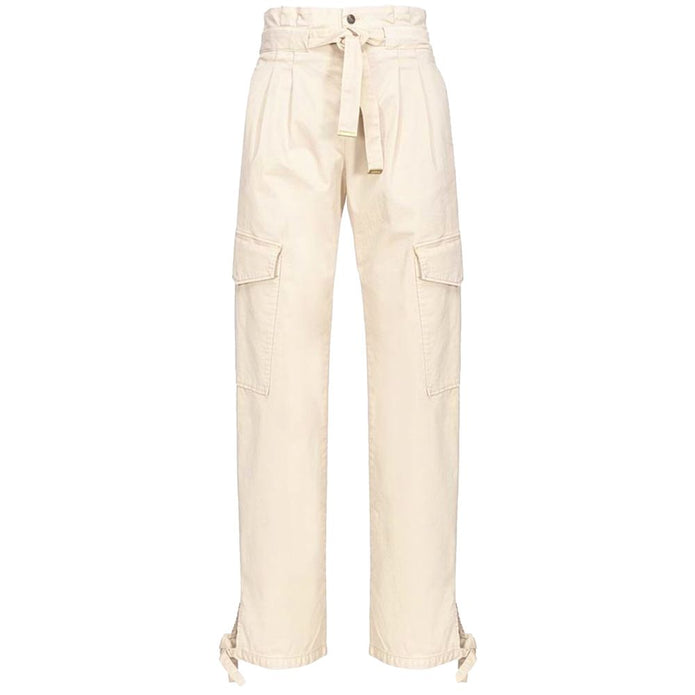 White Cotton Jeans & Pant