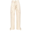 White Cotton Jeans & Pant