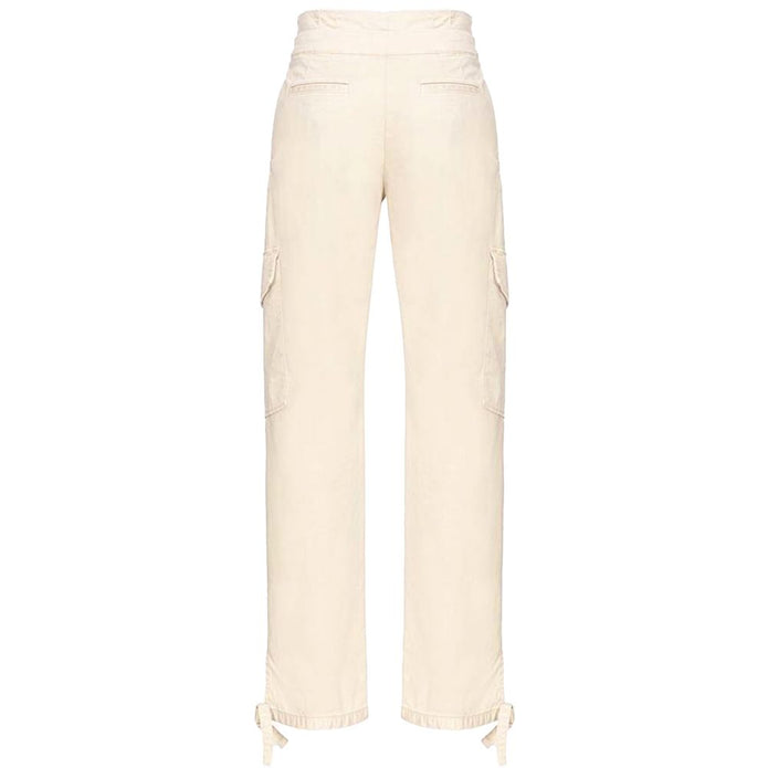 White Cotton Jeans & Pant