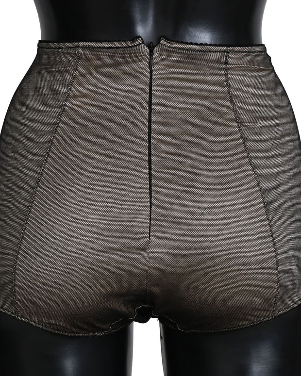 Bottoms Underwear Beige With Black Net