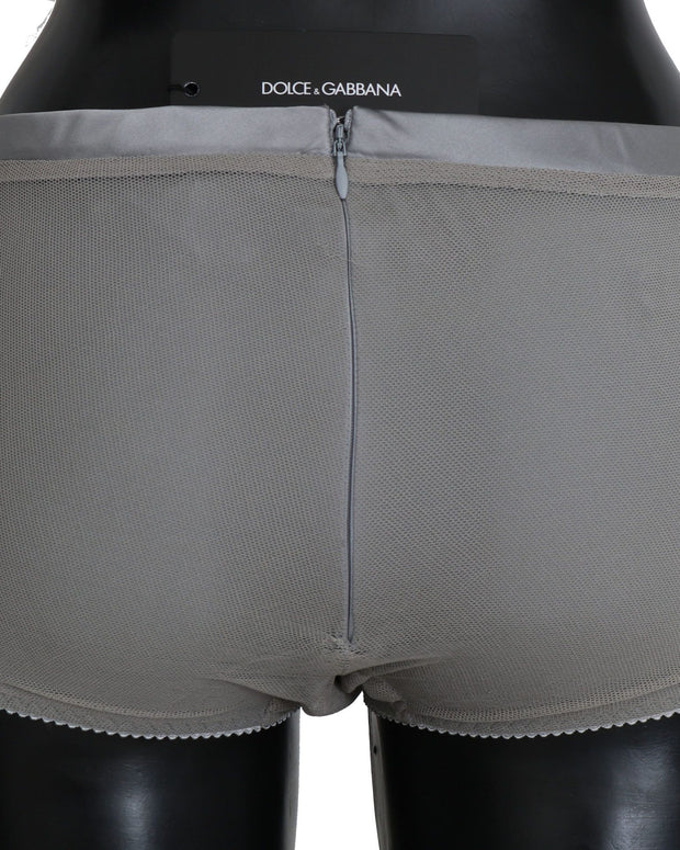 Underwear Silver With Net Silk Bottoms