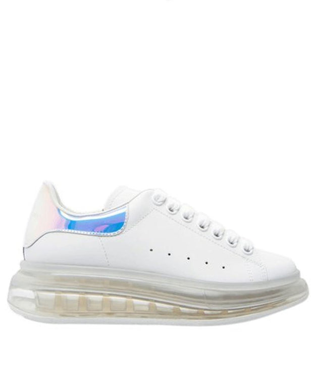 White Calfskin Chunky Sneakers
