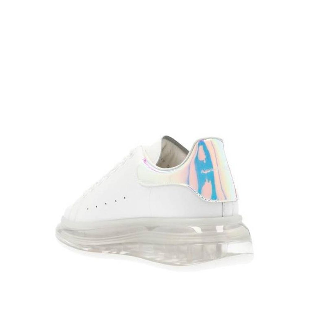 White Calfskin Chunky Sneakers