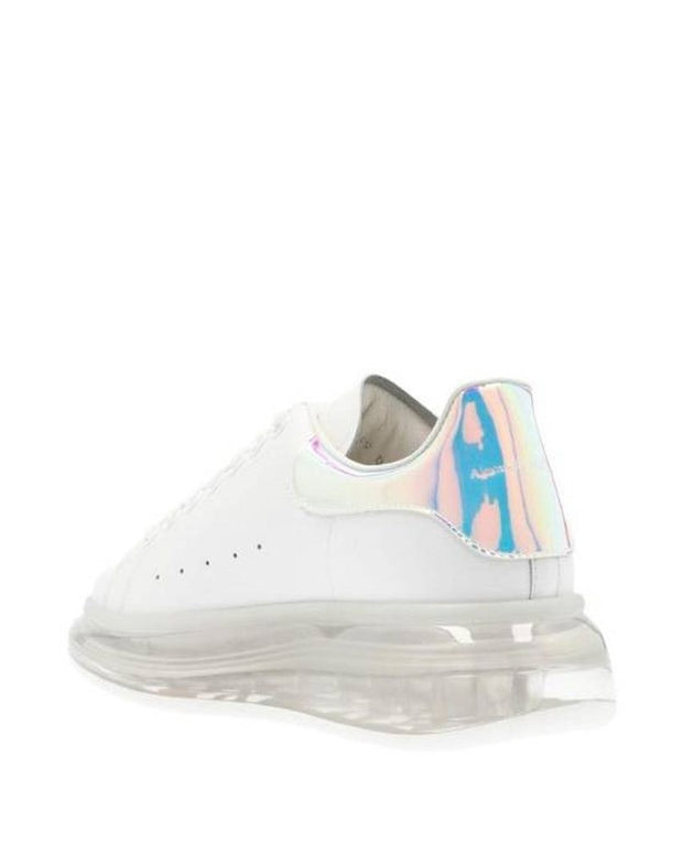White Calfskin Chunky Sneakers