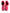 Pink White Viscose Padded Mid Calf Boots Shoes