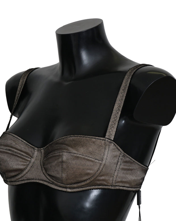 Brown Regg Balconcino Imbottito Bra Underwear