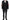 Gray Patterned Wool 3 Piece Slim Suit