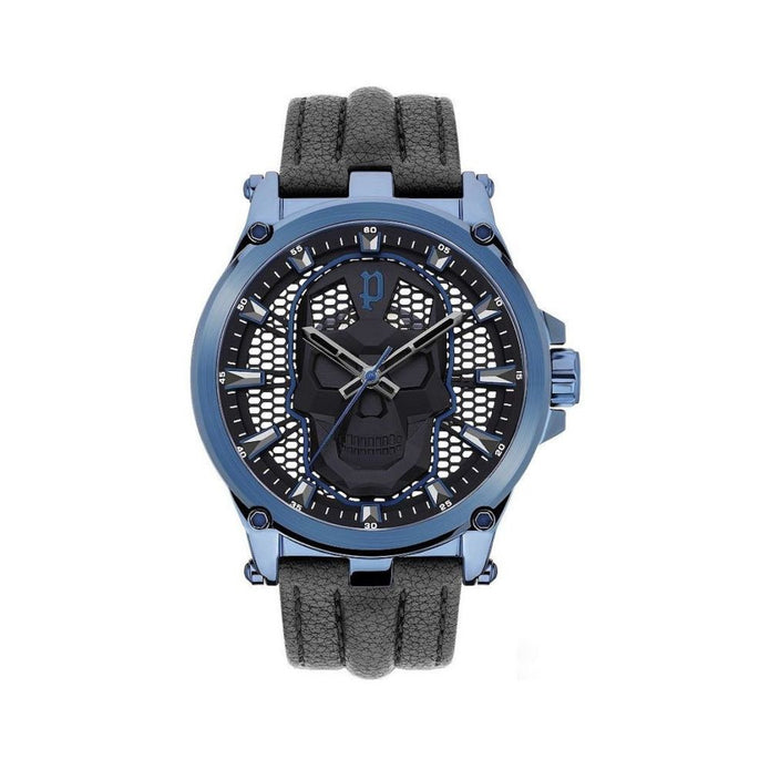 Black Leather Watch