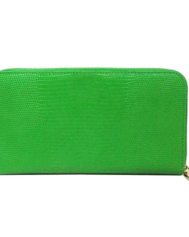 Green Calfskin Wallet