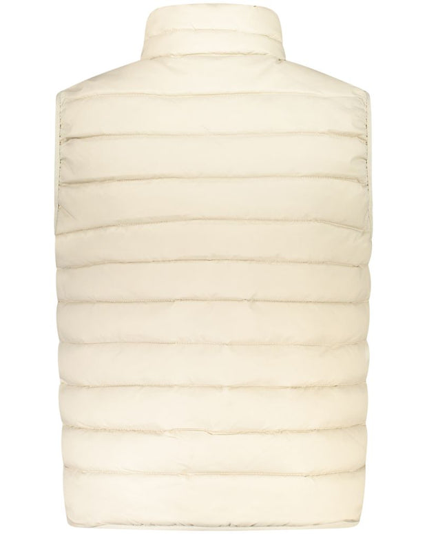 Beige Polyamide Men Jacket