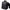 Black Calfskin Leather Double Waist Belt Fanny Pack Bag