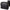 Black Calfskin Leather Double Waist Belt Fanny Pack Bag