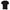 Black Cotton Logo Print Crew Neck T-shirt