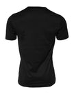 Black Sacred Heart Cotton Crew Neck T-shirt