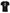 Black DG King Crown Cotton Crew Neck T-shirt