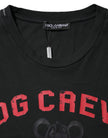 Black DG Crew Devotion Cotton Crew Neck T-shirt
