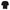 Black Cotton Crew Neck Short Sleeves T-shirt