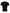 Black Cotton Crewneck Short Sleeves T-shirt