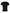 Black Cotton Crew Neck Short Sleeves T-shirt