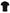 Black Cotton Crew Neck Short Sleeves T-shirt