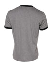 Gray Sacred Heart Cotton Crew Neck T-shirt