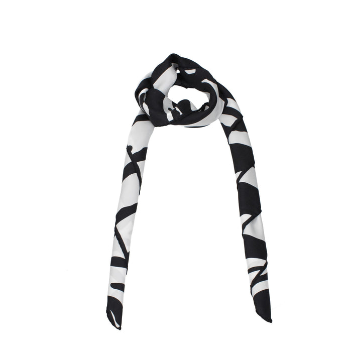 Black Silk Foulards