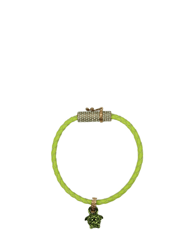 Green Leather Bracelet