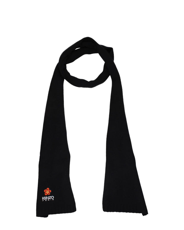 Black Wool Scarf