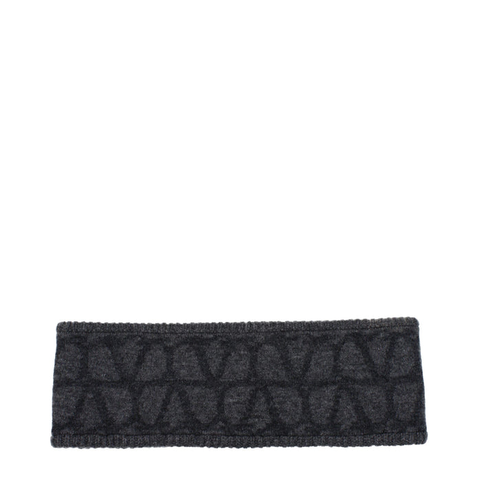 Gray Wool Headband