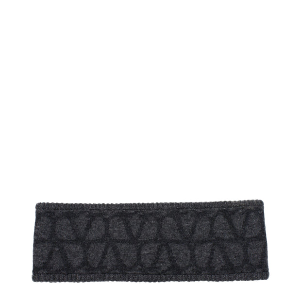 Gray Wool Headband